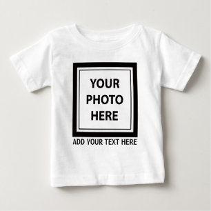 Camiseta Carregar Foto de Imagem e Adicionar Texto - Person