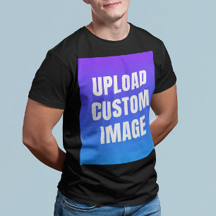 Camiseta Carregar imagem personalizada - Adicione a sua par