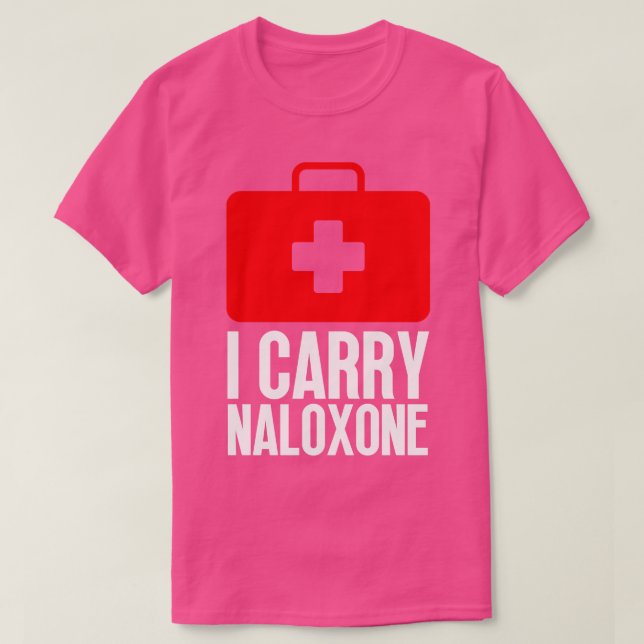 Camiseta Carregar Naloxona 54 (Frente do Design)