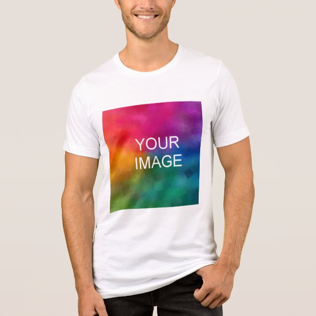 Camiseta Carregar Personalizado O Seu Próprio Comprar de Fo (Frente)