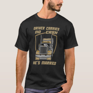 Camiseta Carregares De Motorista Casados Sem Caixa Marido S