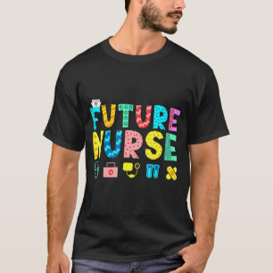 Camiseta Carreira de Enfermeiro Mirim Estudante de Enfermag
