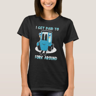 Camiseta Carreira profissional moto-motor humorística Forkl