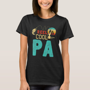 Camiseta Carretel de Pesca Legal Dia dos Pais Para Pescador