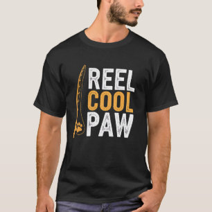 Camiseta Carretel de Pesca Pai Legal Pai Engraçado Pescador