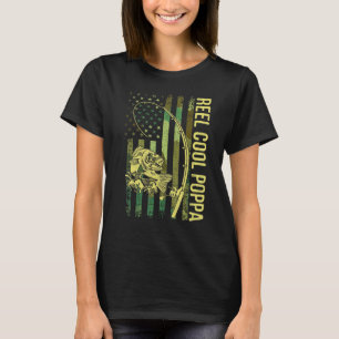 Camiseta Carretel Legal Cara Legal Papai Bandeira Americana