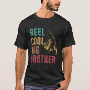 Camiseta Carretel Legal Irmão Mais Velho Engraçado Família