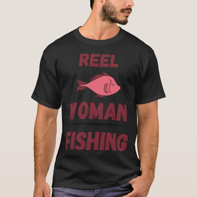 Camiseta Carretilha de pescadora (Frente)