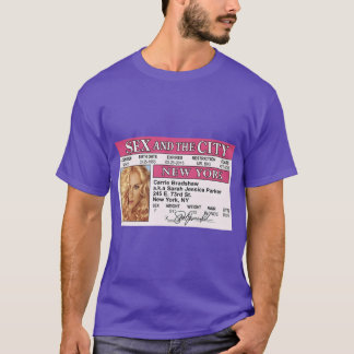 Camiseta carrie bradshaw satc id friends