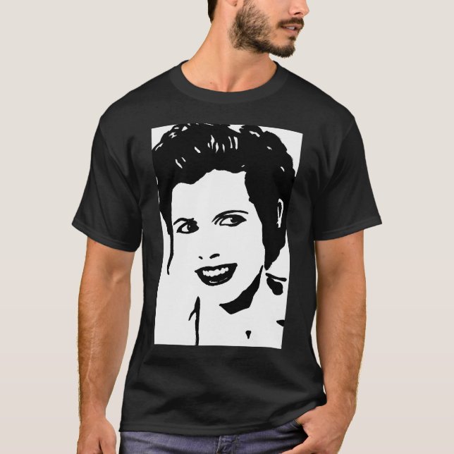 Camiseta Carrie Fisher (Frente)