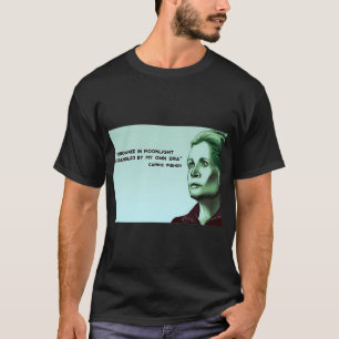 CAMISETA CARRIE-FISHER-(EM-MEMÓRIA)-AFOGADA-AO-CLARO-DO-LUA