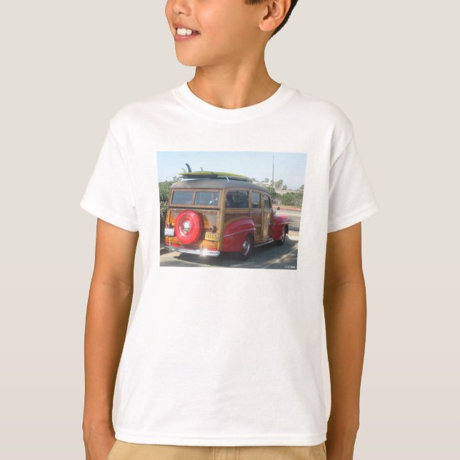 Camiseta Carrinha Woodie (Frente)