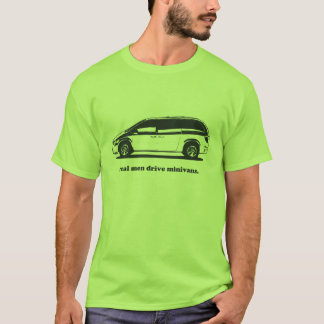 Camiseta Carrinhas reais da movimentação dos homens