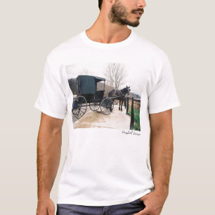 Camiseta Carrinho branco T.