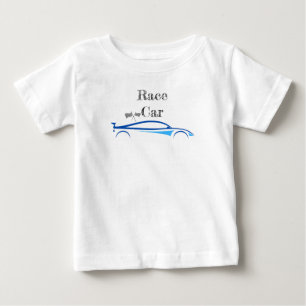 Camiseta Carrinho de Bebê de Verão 