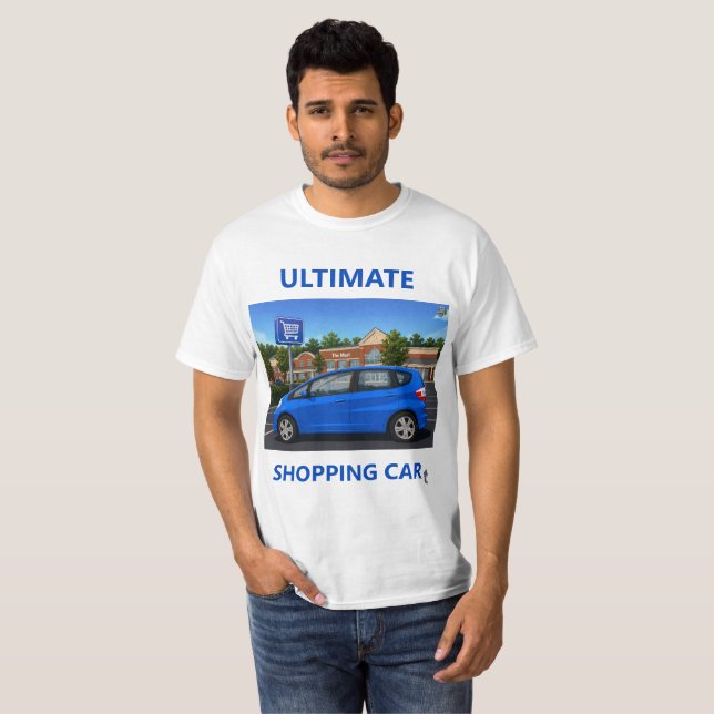 Camiseta Carrinho de Compras do Honda Fit Ultimate (Frente Completa)