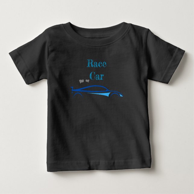 Camiseta Carrinho de Corrida Summer Baby   (Frente)