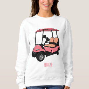 Camiseta Carrinho de golfe / desenho animado de buggy de go