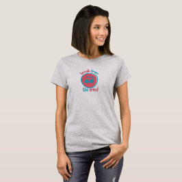 Camiseta Carrinho de Golfe Rosa