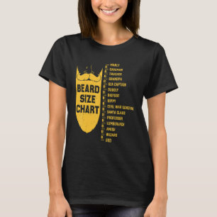 Camiseta Carrinho De Medição Do Comprimento Da Barba
