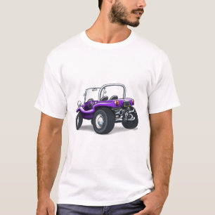 Camiseta carrinho superior aberto da praia do roxo