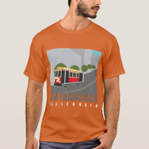 Camiseta Carrinhos de Cabo de São Francisco para presente d