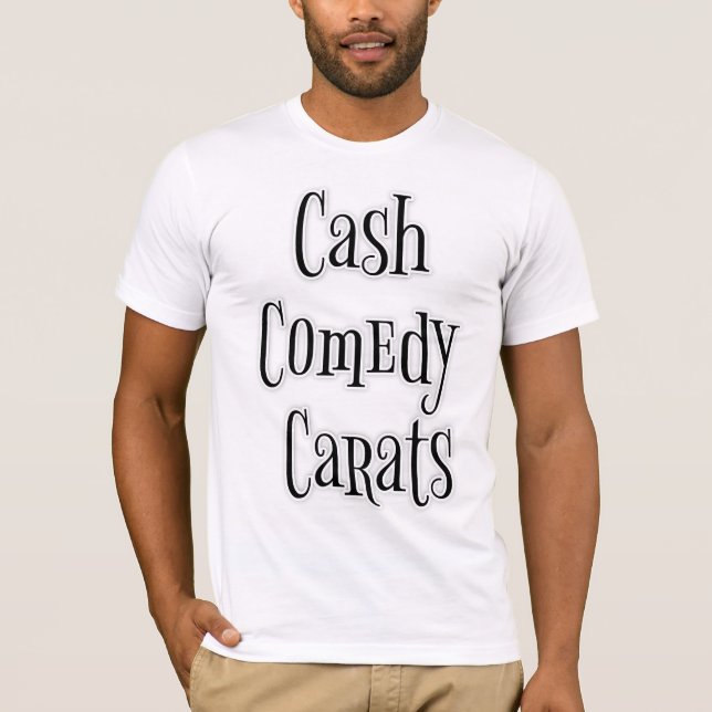 Camiseta Carrinhos de Comédia Dinheiro (Frente)