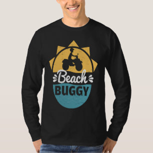Camiseta Carrinhos de Praia Divertidos Corrida de Buggy