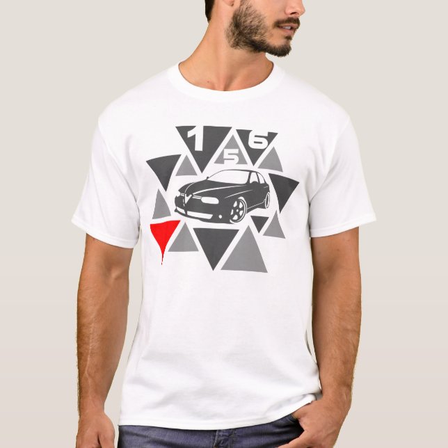 Camiseta Carro -156- do triângulo (Frente)