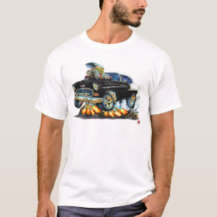 Camiseta Carro 1955 preto de Chevy Belair