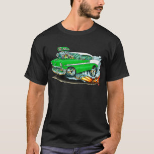 Camiseta Carro 1956 verde de Chevy 150-210