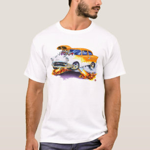 Camiseta Carro 1957 das chamas de Chevy 150-210