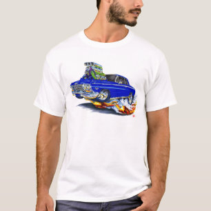 Camiseta Carro 1962-63 azul escuro do Impala