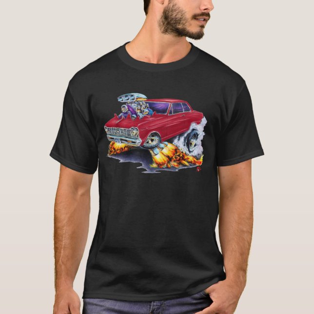 Camiseta Carro 1962-65 marrom da nova (Frente)