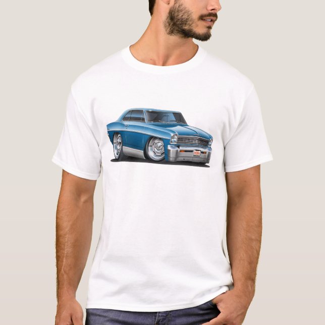 Camiseta Carro 1966-67 da cerceta da nova (Frente)