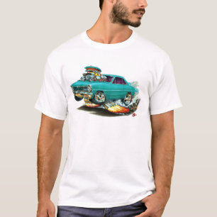 Camiseta Carro 1966-67 do Aqua da nova