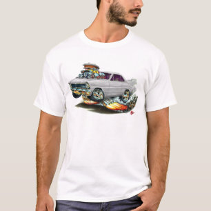 Camiseta Carro 1966-67 do branco da nova