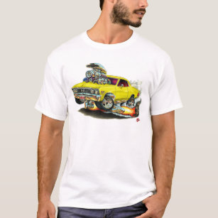Camiseta Carro 1967 amarelo de Chevelle