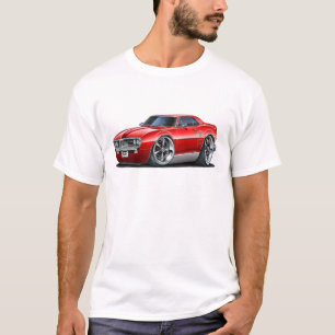 Camiseta Carro 1967 do vermelho de Firebird