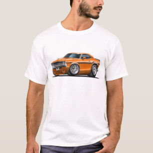 Camiseta Carro 1970-72 da laranja do desafiador