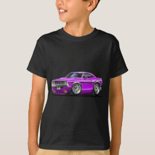 Camiseta Carro 1970-72 do roxo do desafiador