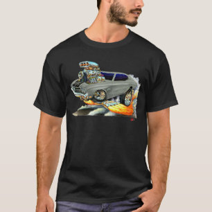 Camiseta Carro 1970 Cinzento-Preto de Chevelle