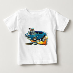 Camiseta Carro 1970 da cerceta de Chevelle