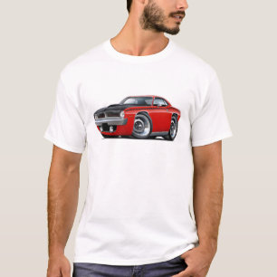 Camiseta Carro 1970 do vermelho de Cuda AAR
