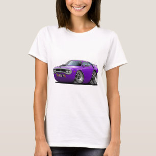 Camiseta Carro 1971-72 Roxo-Preto do Roadrunner