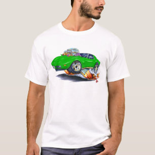 Camiseta Carro 1973-76 verde de Corveta