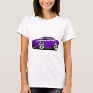 Camiseta Carro 2009-11 Roxo-Branco do RT do desafiador