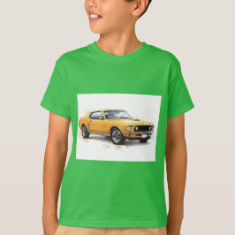 Camiseta Carro amarelo dos anos 60