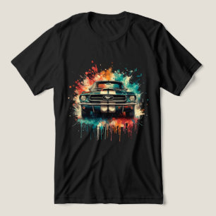 Camiseta carro americano