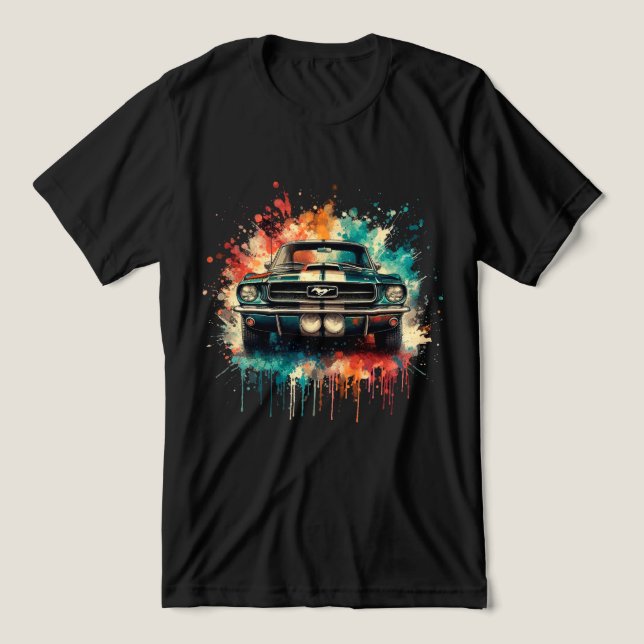 Camiseta carro americano (Design frontal)